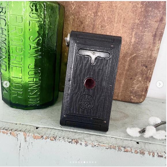 Vintage 1930s Kodak Vest Pocket Model B Folding Camera UNTESTED DISPLAY ONLY - Picture 6 of 10